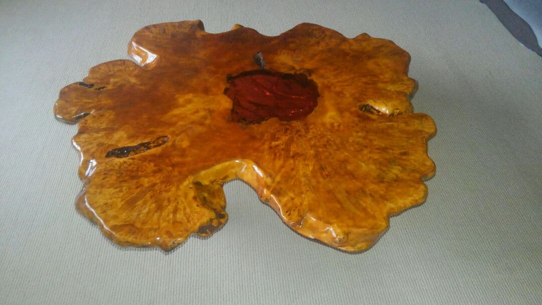 座卓　一枚板　テーブル　天然木