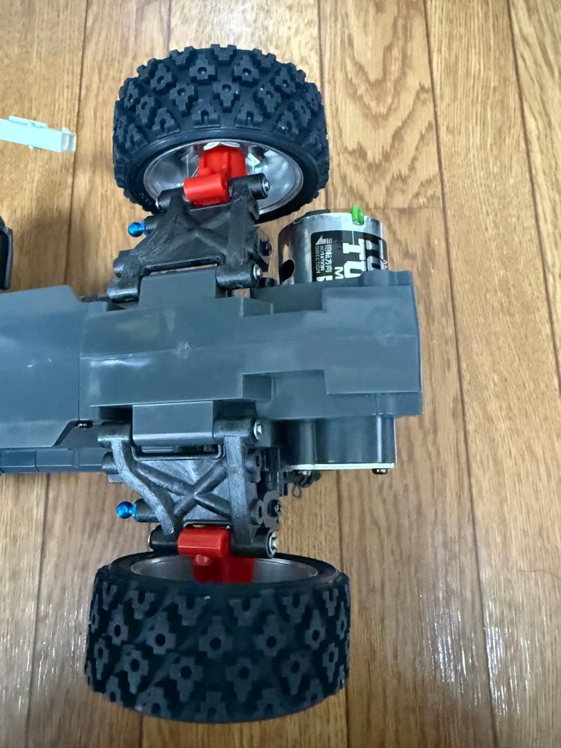 タミヤラジコン1/10 MF-01Xシャーシフルセット ほぼフルオプション組立