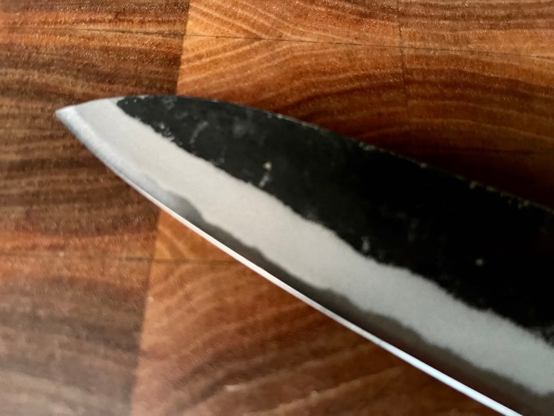 土佐打刃物 青2 和 牛刀 210mm 7寸 包丁 黒打ち 手打 未使用 青紙