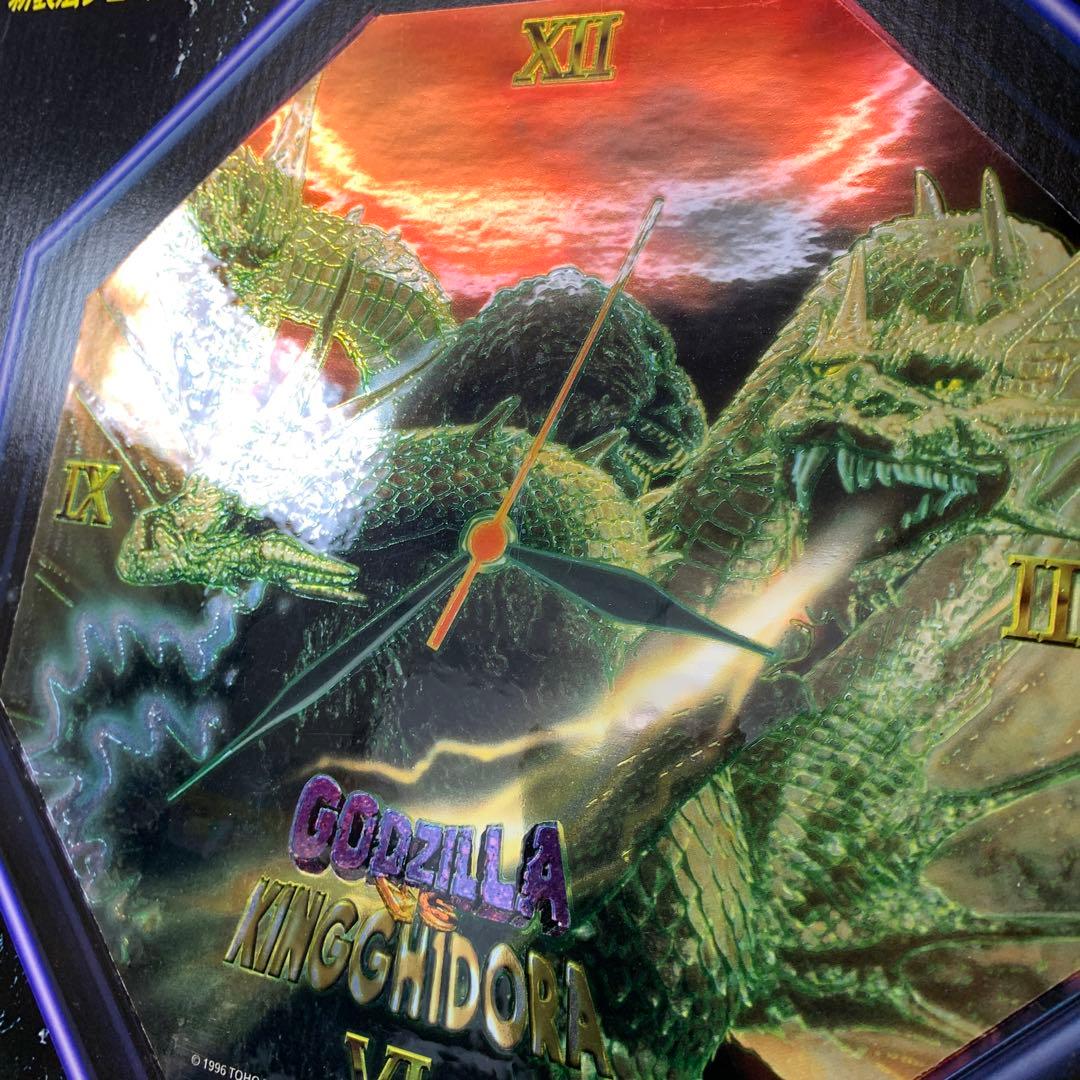 【激レア/新品未使用】ゴジラvsキングギドラ　ジグソークロック　大幅値下げ！