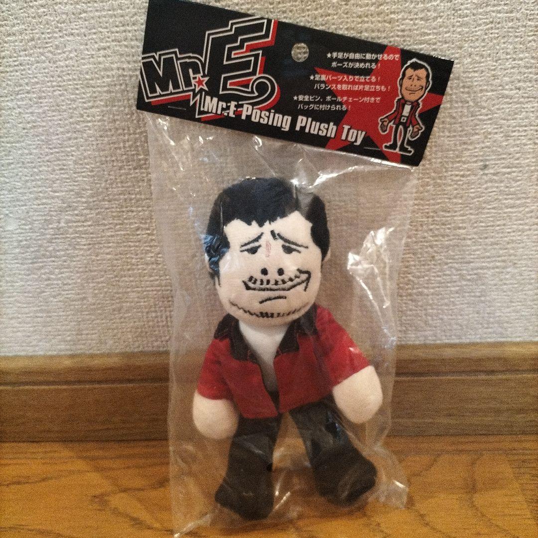新品未開封 大人気！品薄！ 矢沢永吉 Mr.Eポージングぬいぐるみ 一体