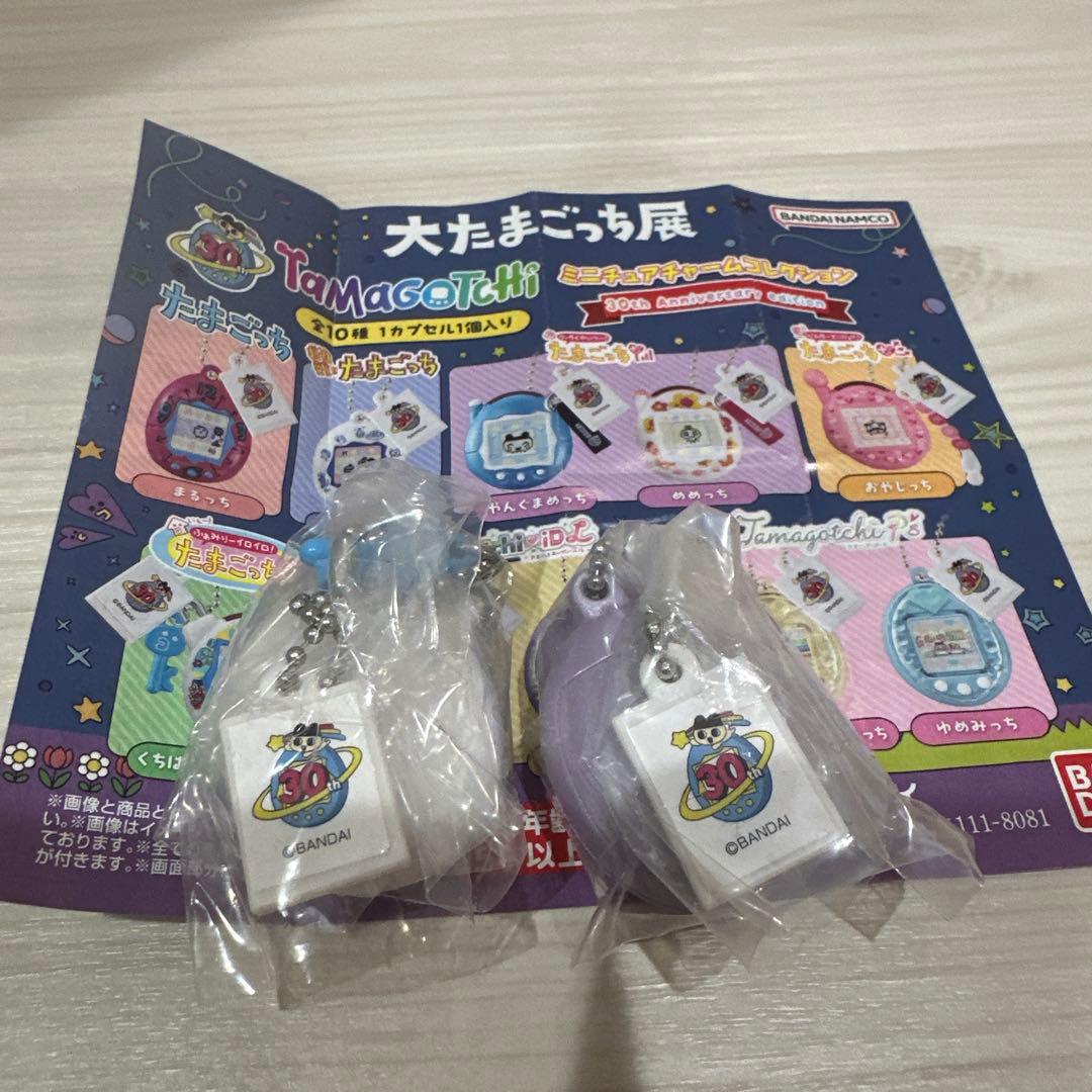 ゆ*り様 大たまごっち展 ミニチュアチャームコレクション 30周年 くち