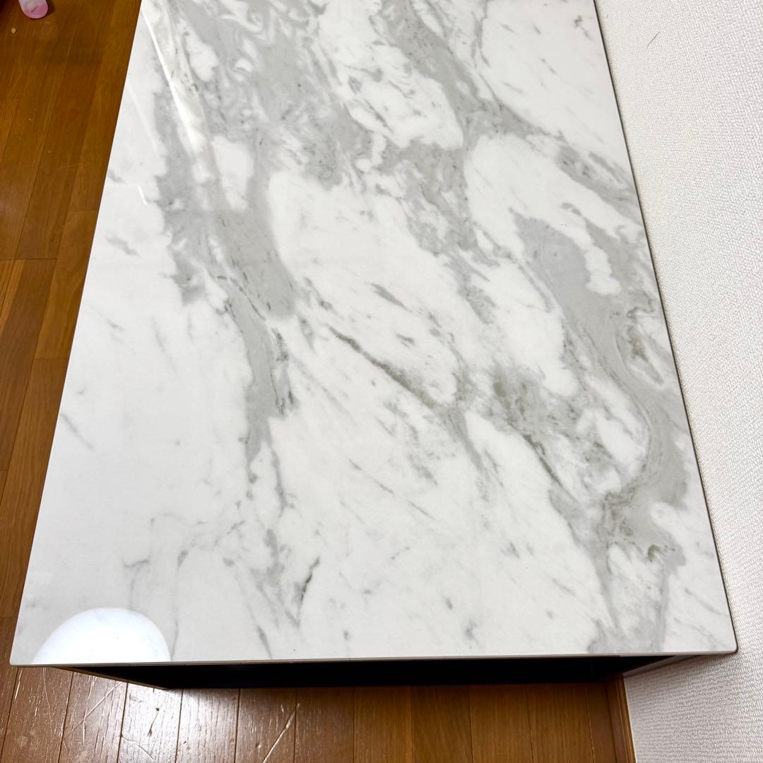 ★ほぼ未使用 【都内無料配送】NITORI ニトリ センターテーブル ホワイト