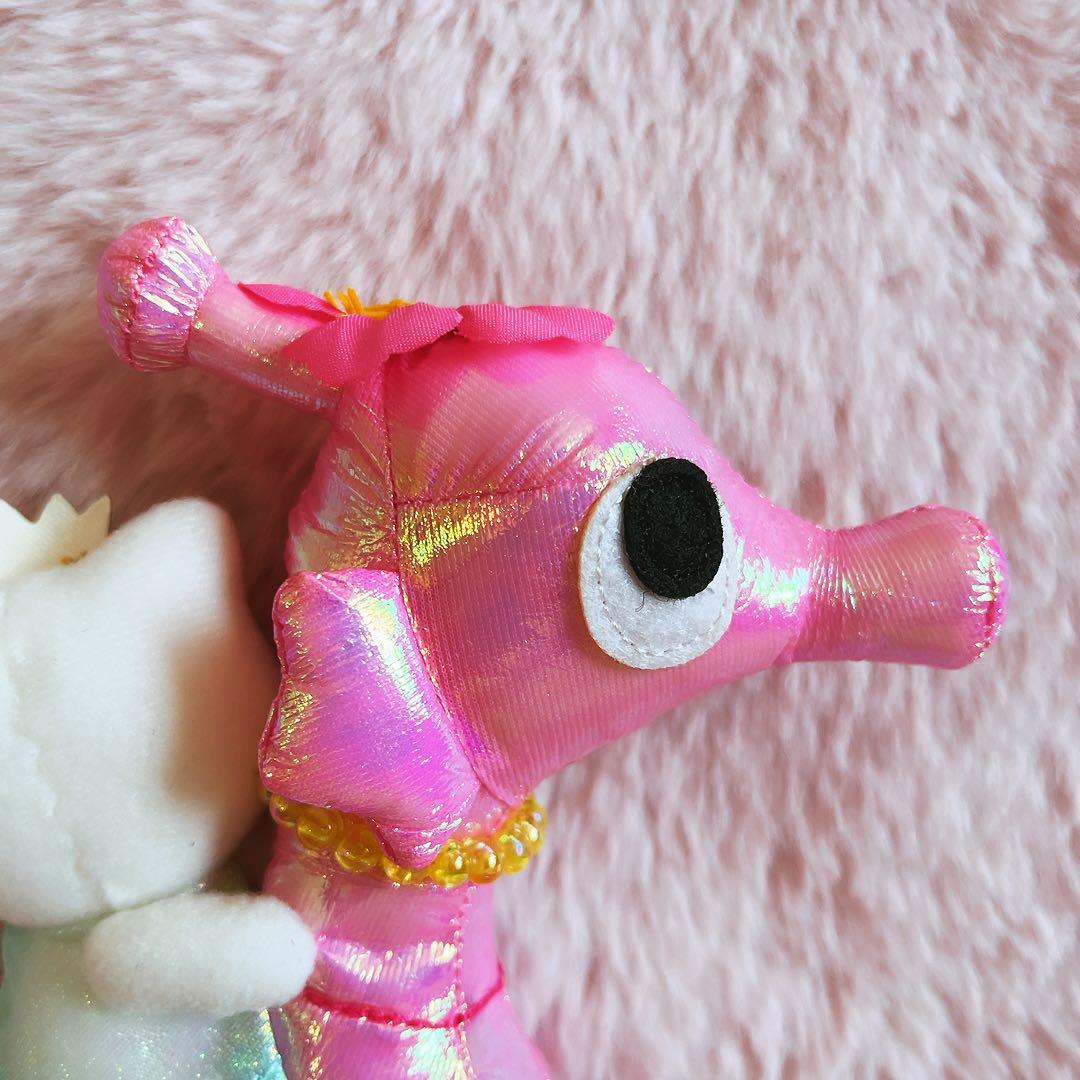 希少激レア　ハローキティ　タツノオトシゴ　ぬいぐるみ　2007 サンリオ　レトロ