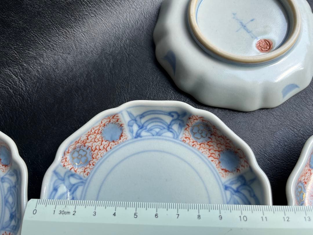 文青窯　文青　小皿　5枚　4寸皿　うさぎ