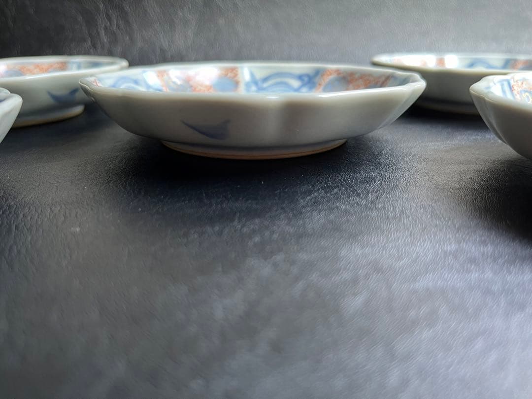 文青窯　文青　小皿　5枚　4寸皿　うさぎ