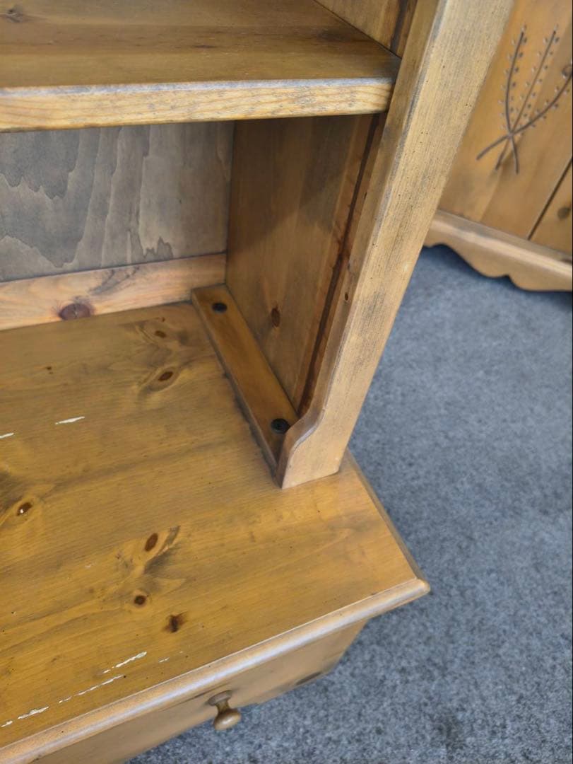 【値下げ】新品　アンファン　コーハウス　本棚　カントリー　家具　希少