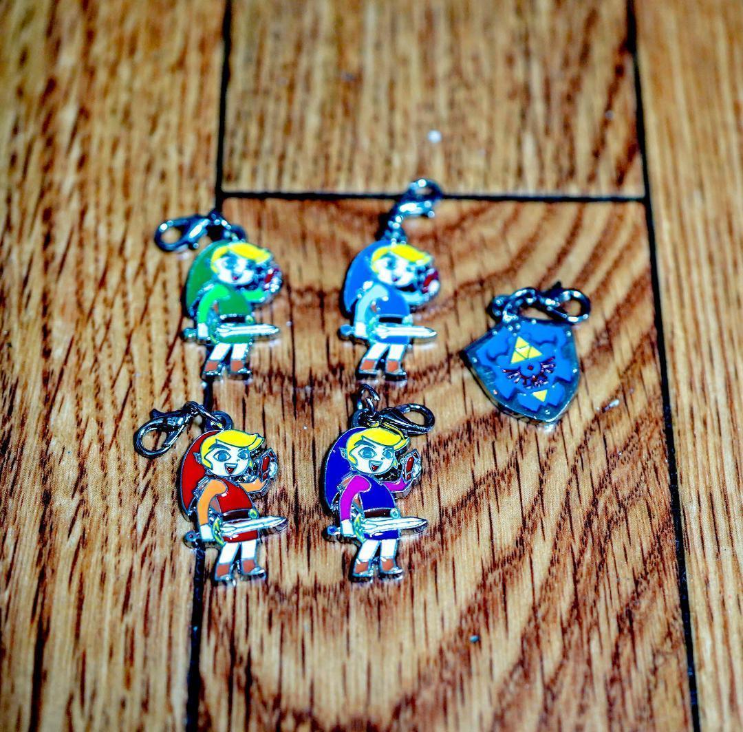 キーホルダーセット ゼルダの伝説 リンク ストラップ アクセ 5体