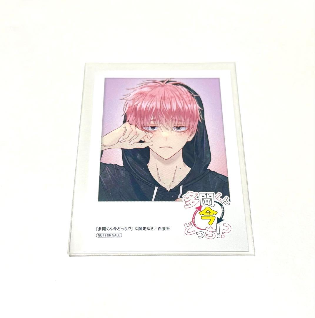 多聞くん今どっち アニメイト特典 ミニフォトカード 福原多聞 ジメ原