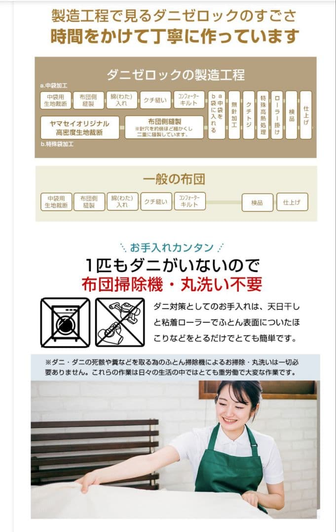 【新品未使用】ダニゼロックSP　掛け布団