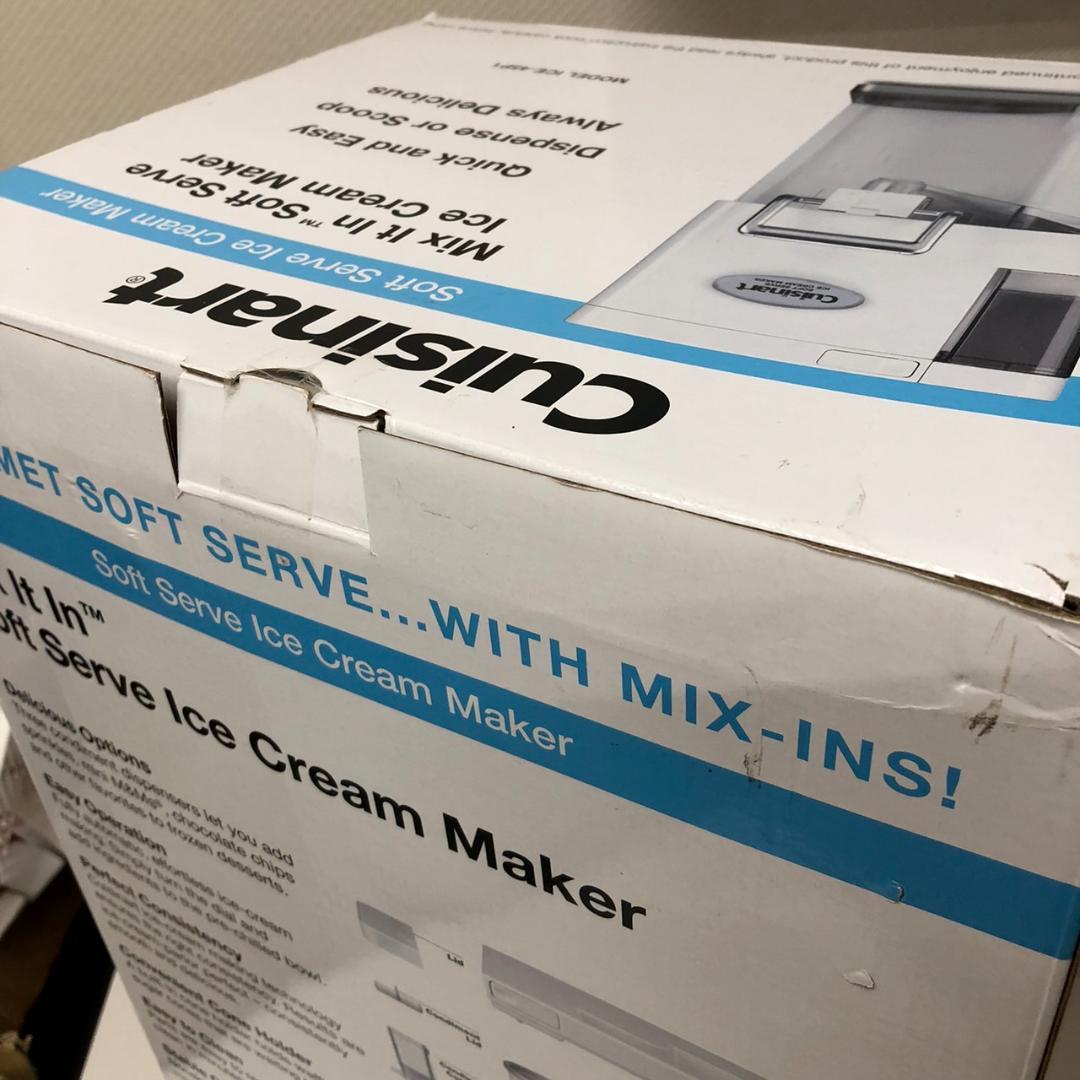 未使用　クイジナート　ソフトクリームメーカー　Ice-45