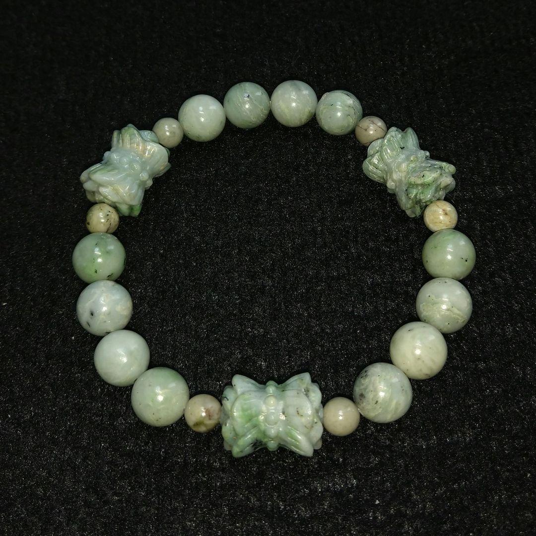 専用【希少,珍品】日高翡翠《双頭蓮》ブレス　神居古潭ブレスとおまとめ