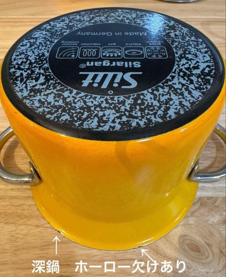 シリット Silit シラルガン ミニマックス 小鍋3点 & ガラス蓋2点セット