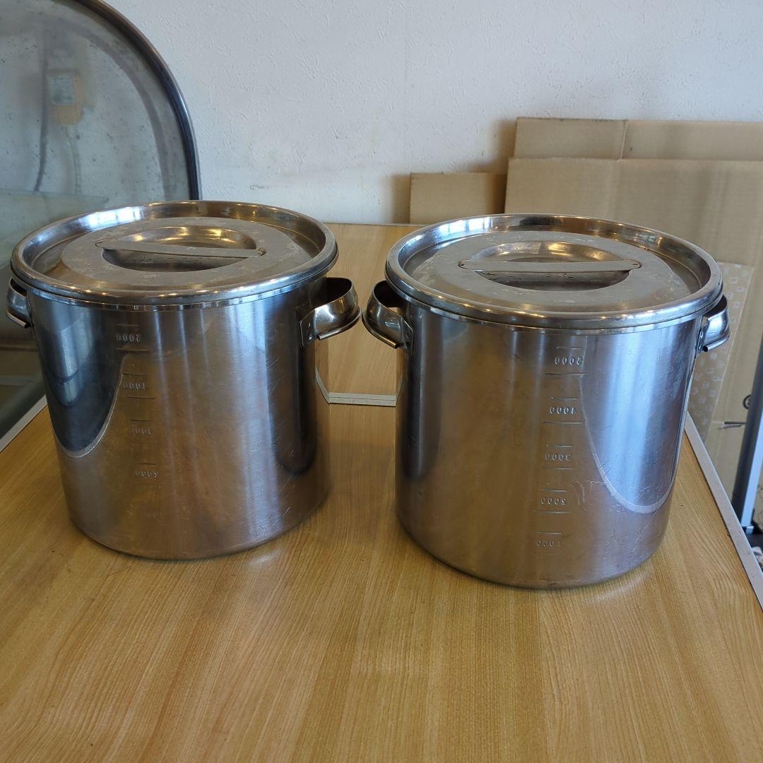 モ*ル様 業務用ステンレス キッチンポット　12〜22cm　6個セット