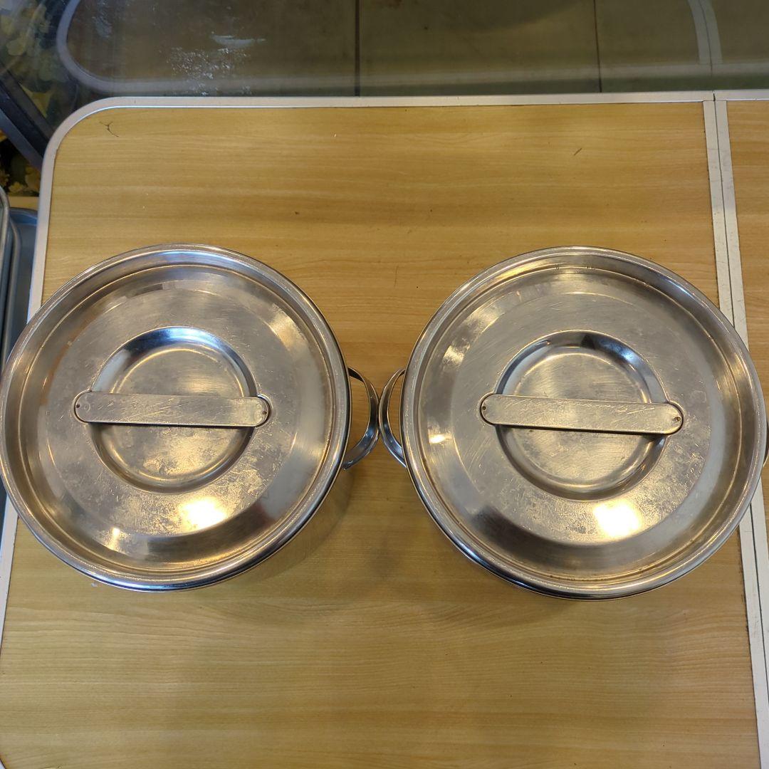 モ*ル様 業務用ステンレス キッチンポット　12〜22cm　6個セット