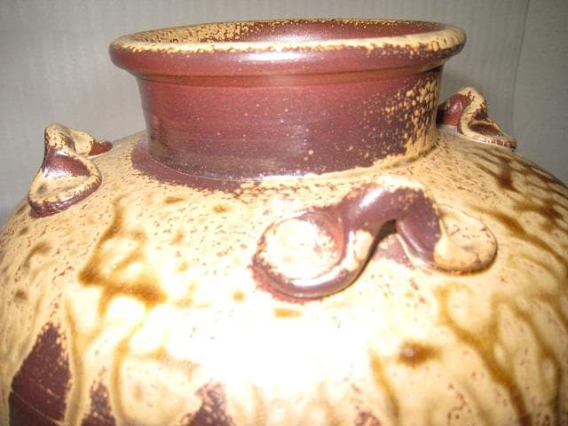 陶芸　備前焼　壺 作者「西山寛治」日本伝統工芸