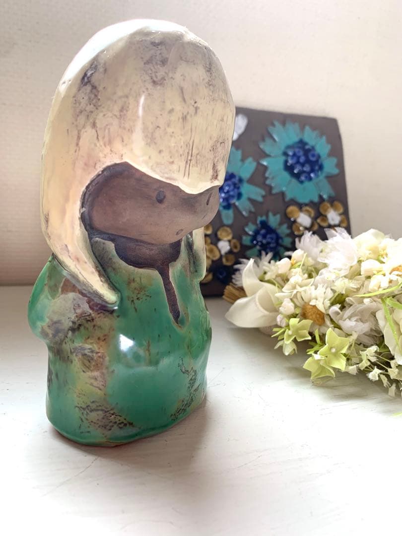 北欧　ヴィンテージ　Dagny  小さな女の子　オブジェ　スウェーデン