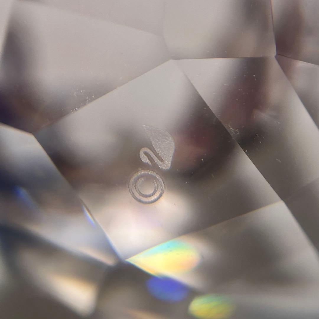 スワロフスキー SWAROVSKI ハッピーダック I LOVE YOU ピンク