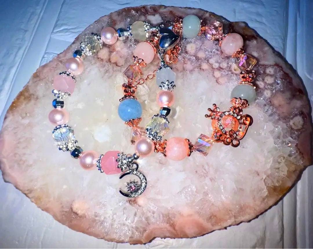 ⑤ピンクアメジスト⭐️スラブ⭐️花瑪瑙⭐️桜瑪瑙⭐️チェリーブロッサム⭐️フラワーアゲート