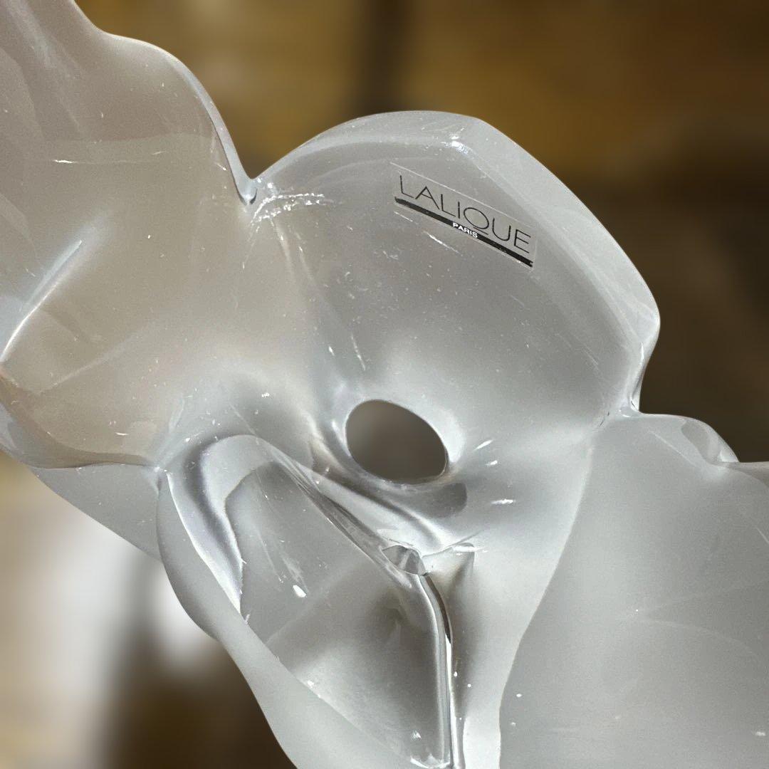 LALIQUE ラリック 花瓶 France 帝国ホテル 鳩 鳥 - メルカリ