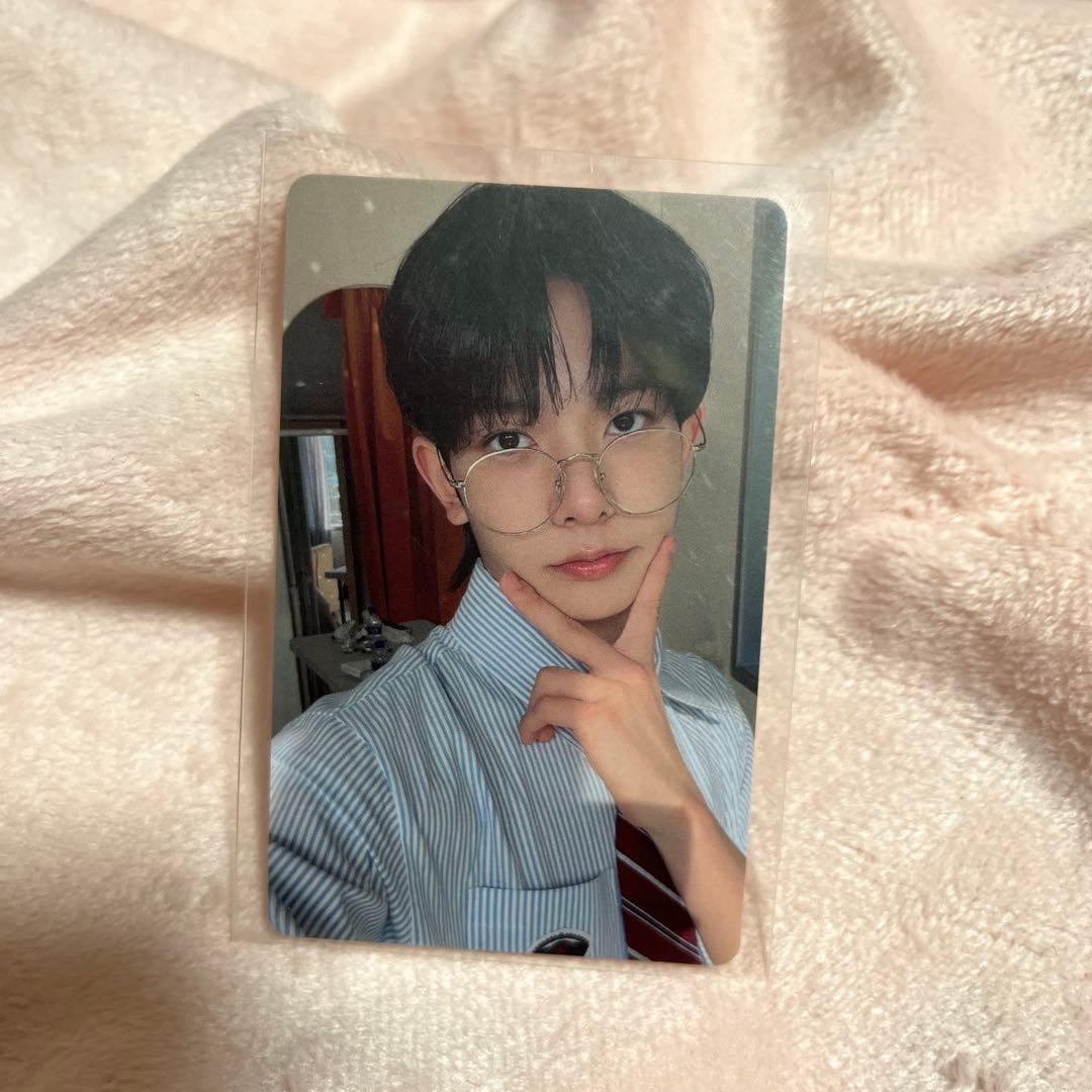 ENHYPEN エナイプン ヒスン 儚い ソロジャケ メガネ 公式 封入 トレカ