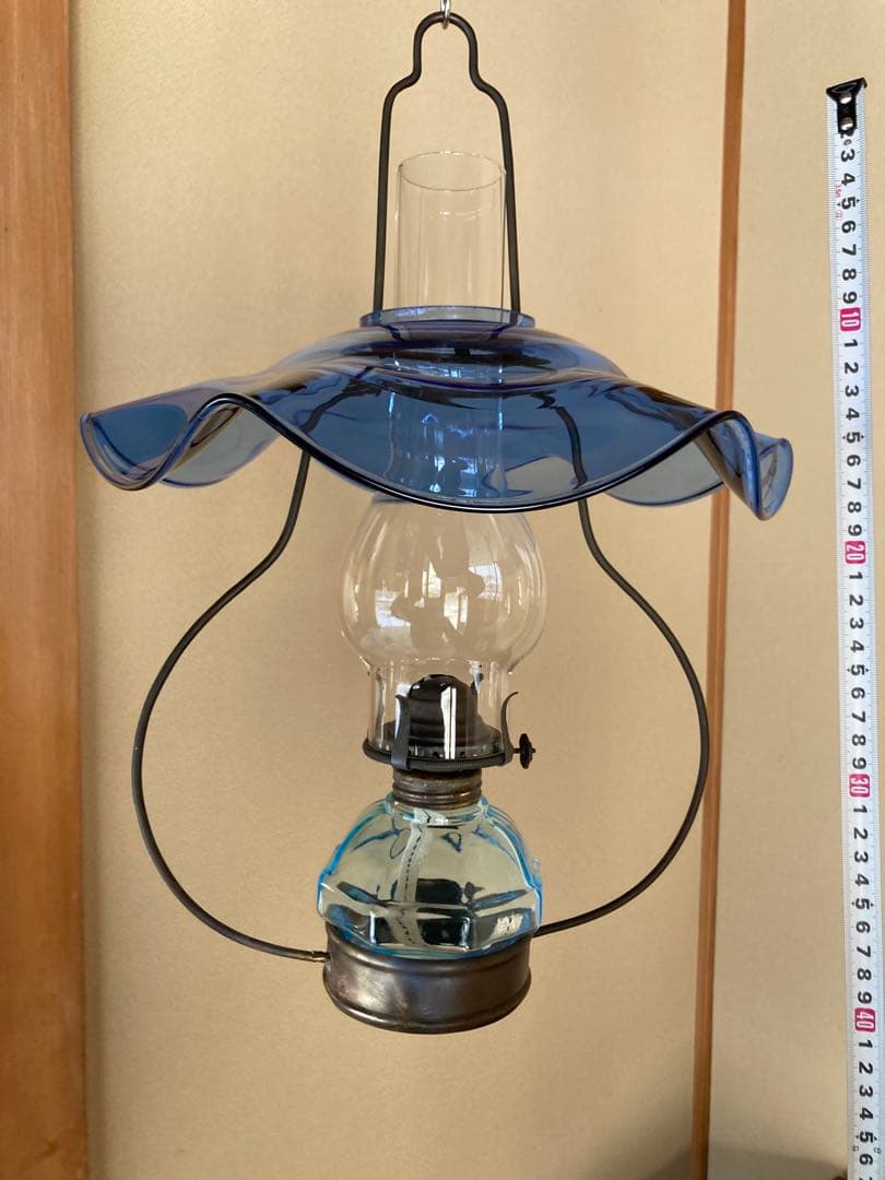 オイルランプ　ビンテージ　清掃済み