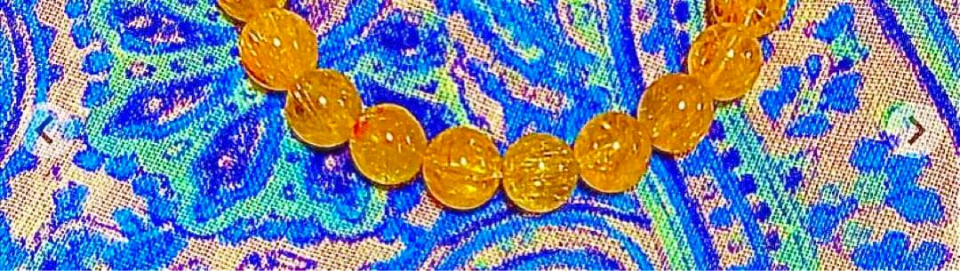 金運爆上げ　特別祈祷　世界的な金運アップ！５mm珠　高級ルチルクォーツ　高野山