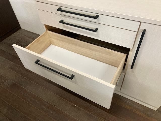 カウンター　キッチン　国産　レンジ台　収納　ホワイト　120　新品