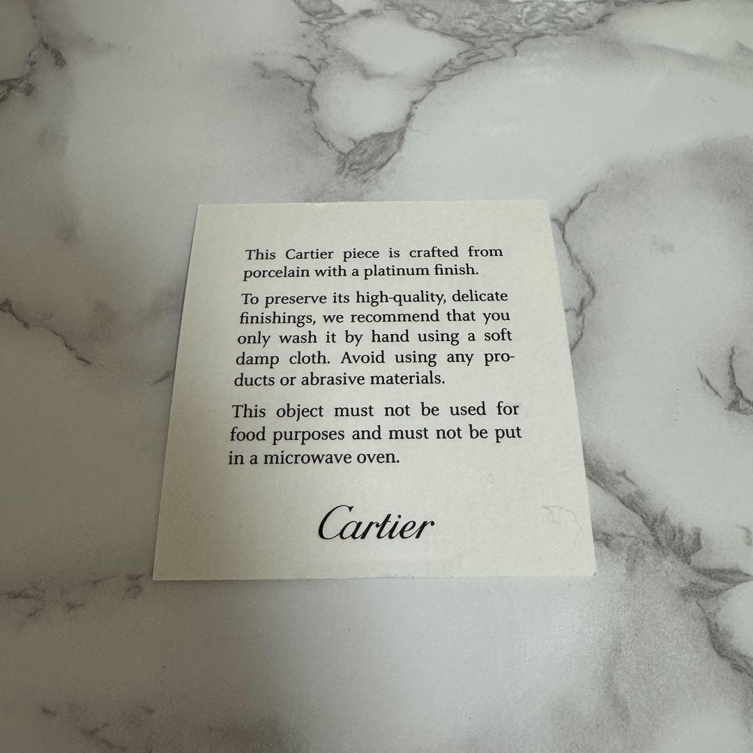 【新品】Cartier カルティエ スクエアプレート パンサー 皿 箱付