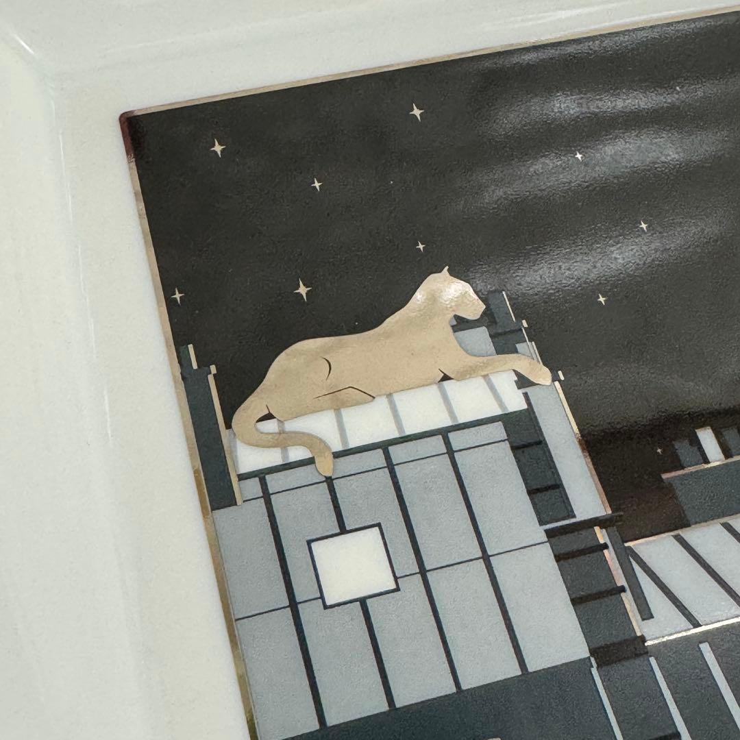 【新品】Cartier カルティエ スクエアプレート パンサー 皿 箱付