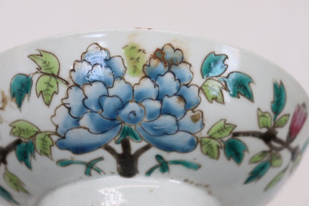 中国 清時代 粉彩 花卉紋高台皿 送料込み250529 - メルカリ