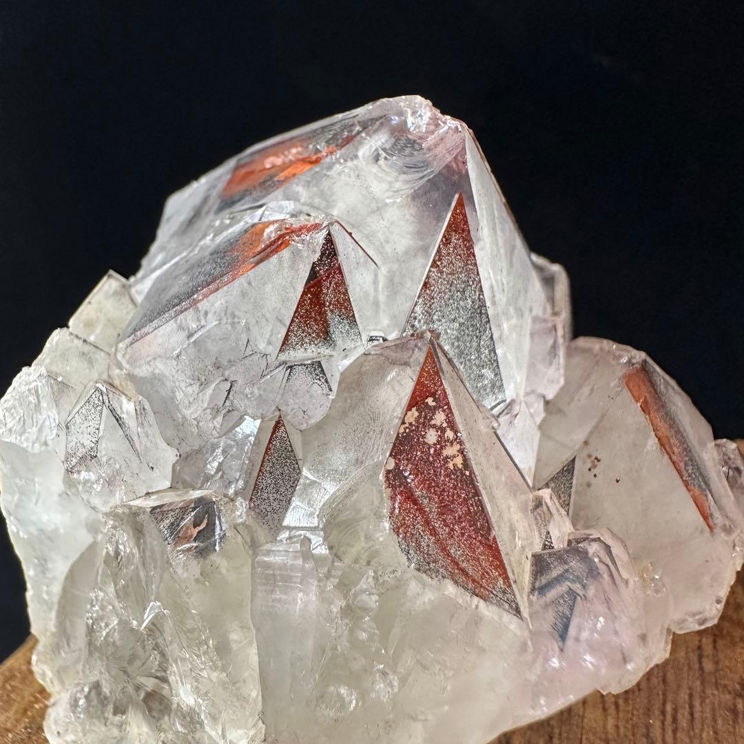 天然石 オーラライト共生水晶の原石　置物　鉱物F.05