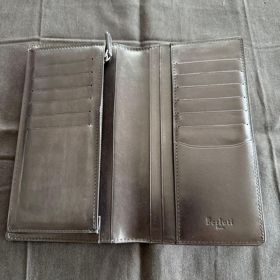Berluti レザー 財布 ロングウォレット