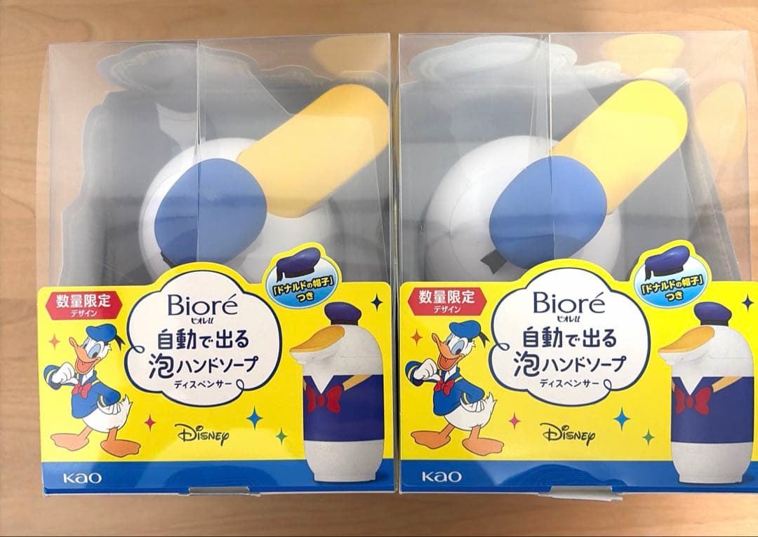 ビオレu 泡ハンドソープ オートディスペンサー ドナルドデザイン 2個