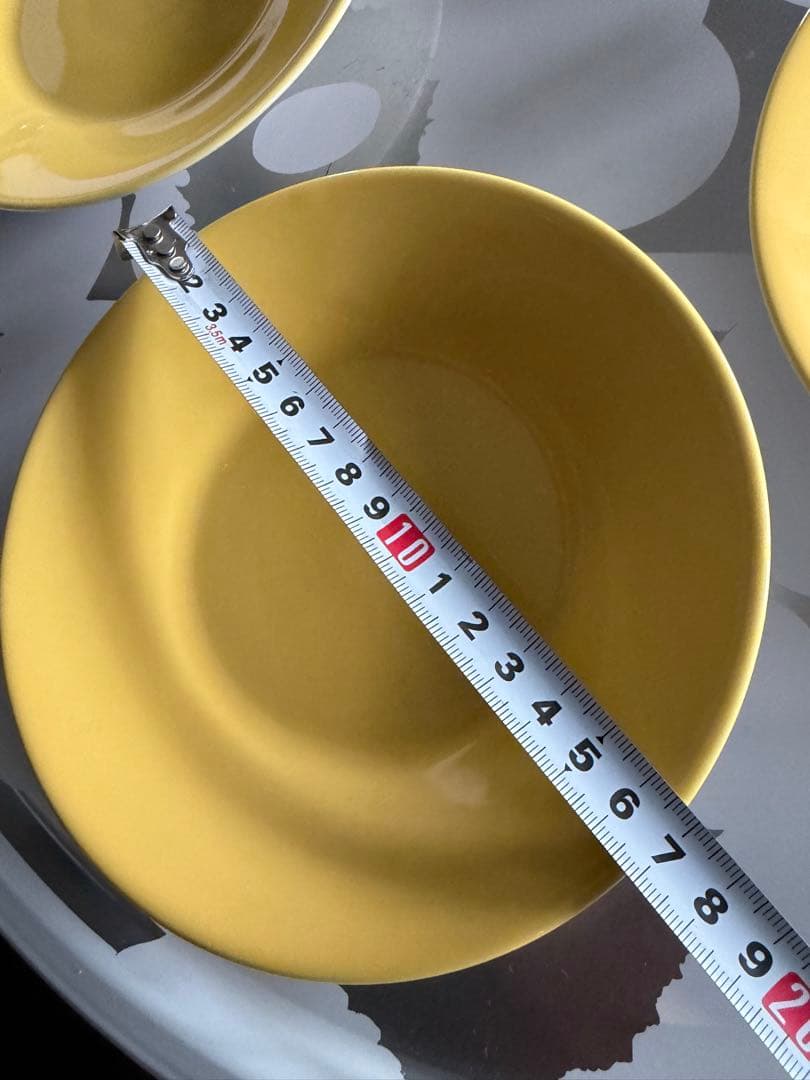 アラビア　カラーズ　16.5cm イエロー　4枚セット