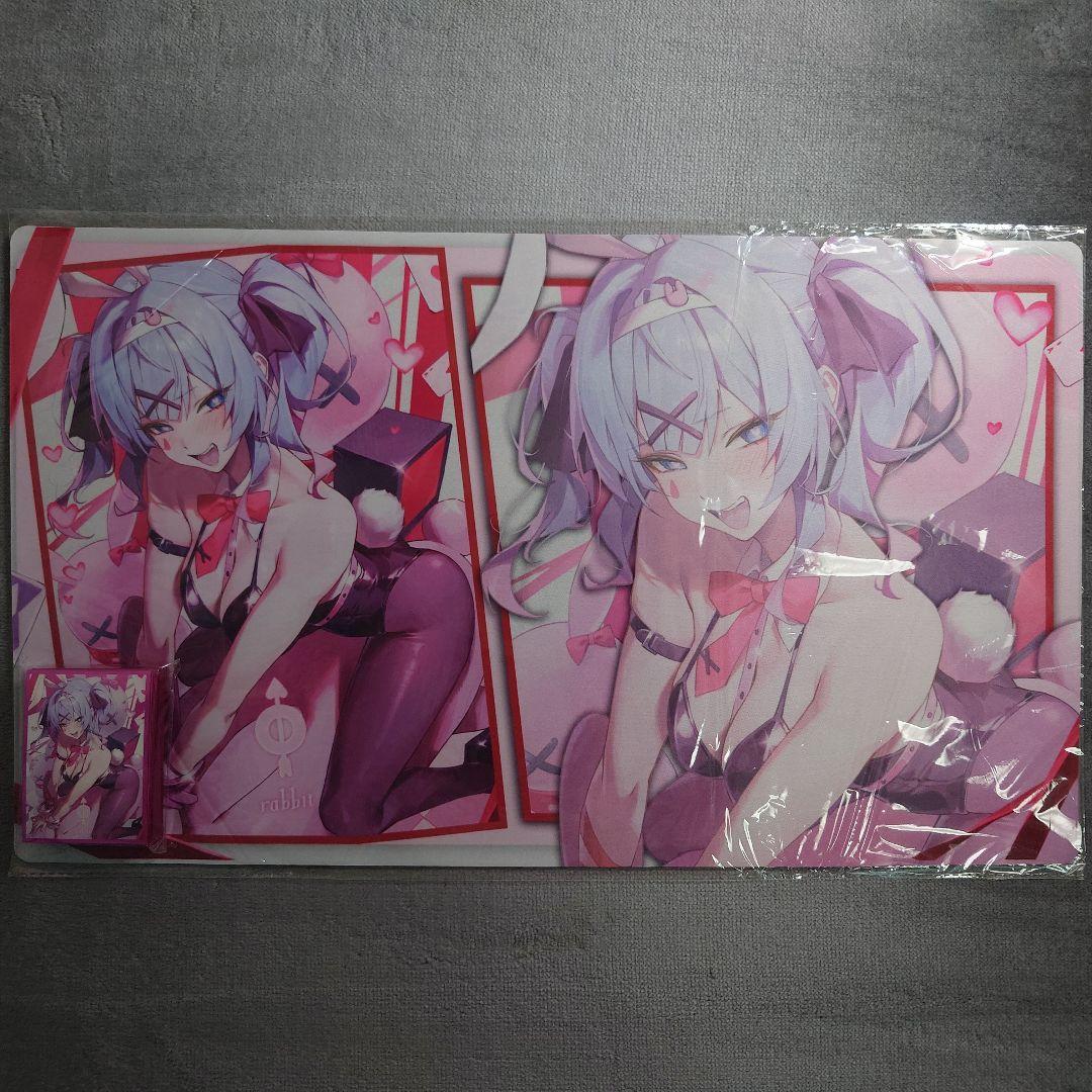 α1 初音ミク バニー&ラビットホール スリーブ&プレイマット