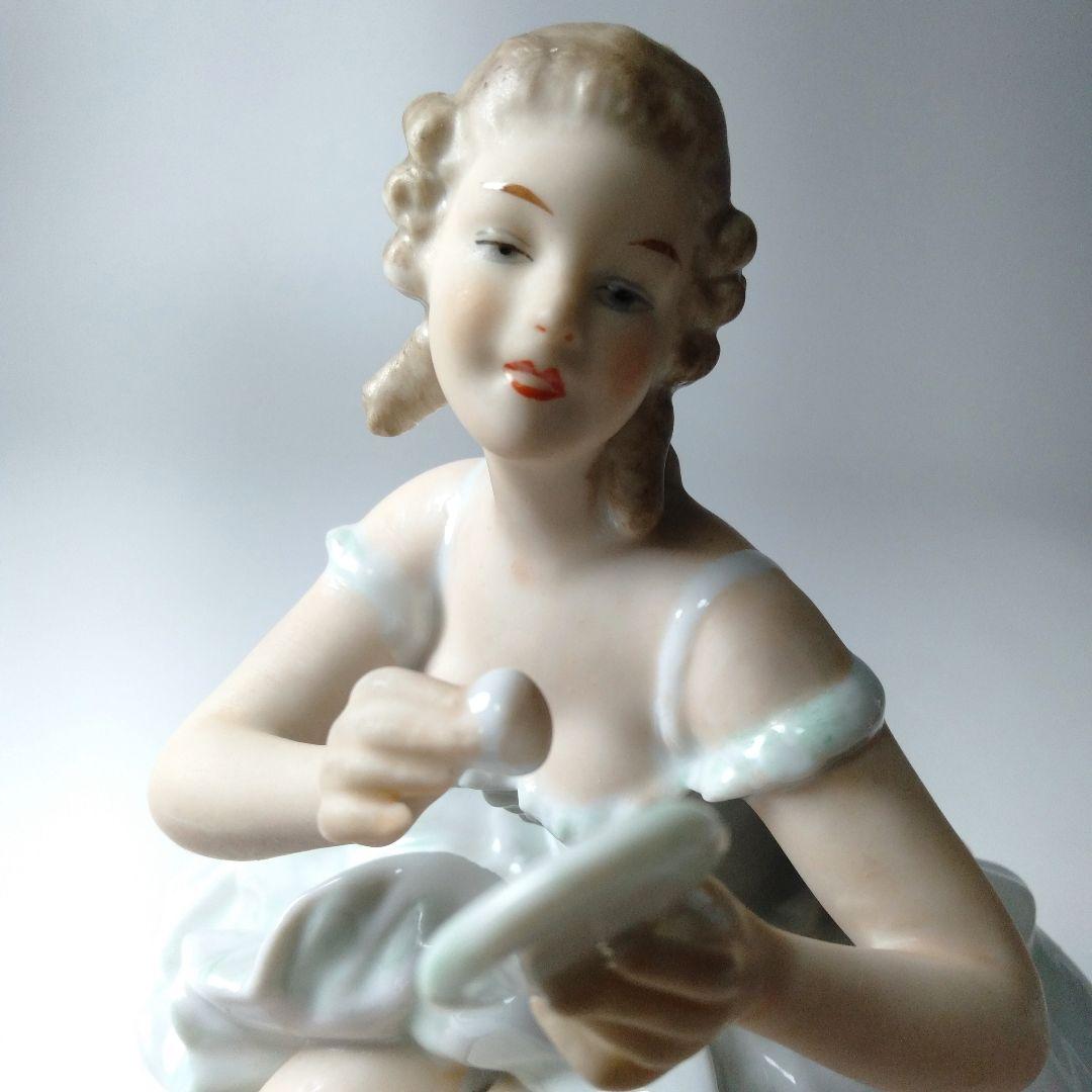 ヴァレンドルフ ウォーレンドルフ フィギュリン陶器人形 Wallendorfer