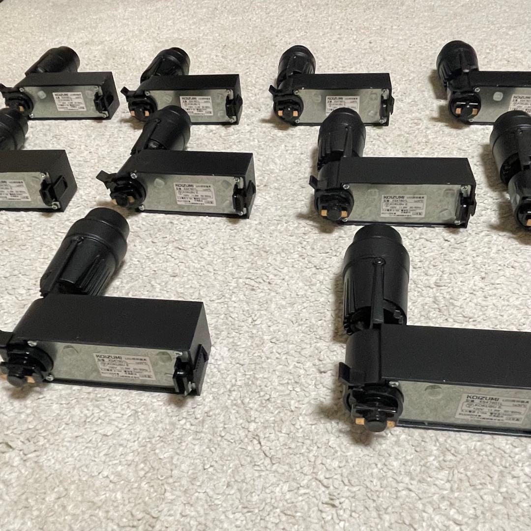 KOIZUMIダクトレール用 スポットライト XS47801L　11個セット