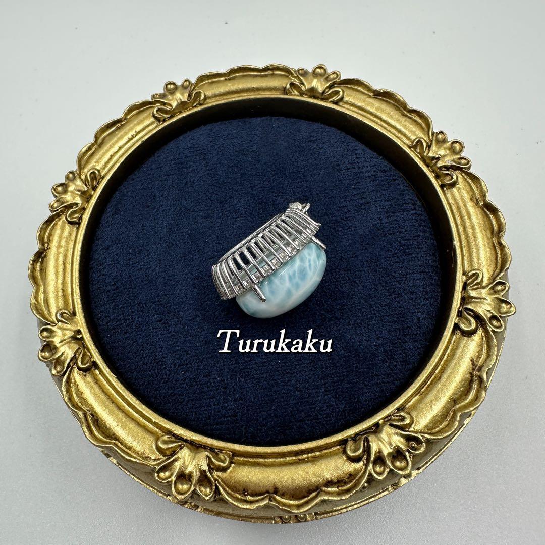 ラリマー S925 ペンダントトップ 海模様 高品質 シルバー925 新品