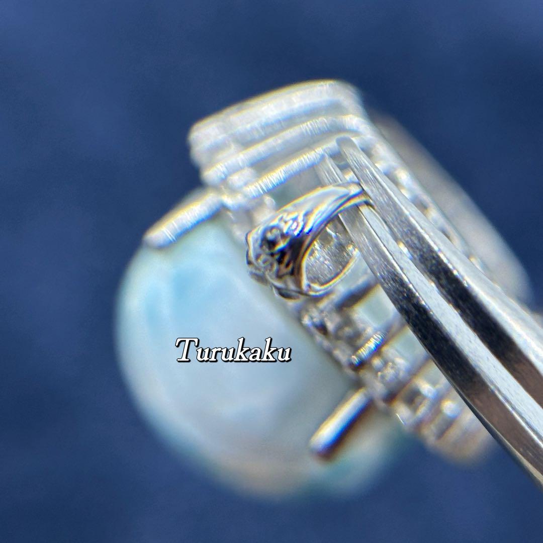 ラリマー S925 ペンダントトップ 海模様 高品質 シルバー925 新品