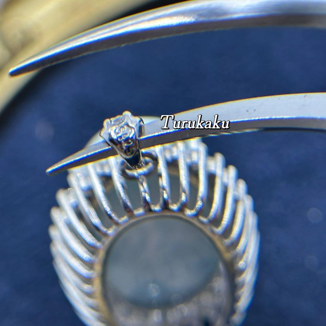 ラリマー S925 ペンダントトップ 海模様 高品質 シルバー925 新品