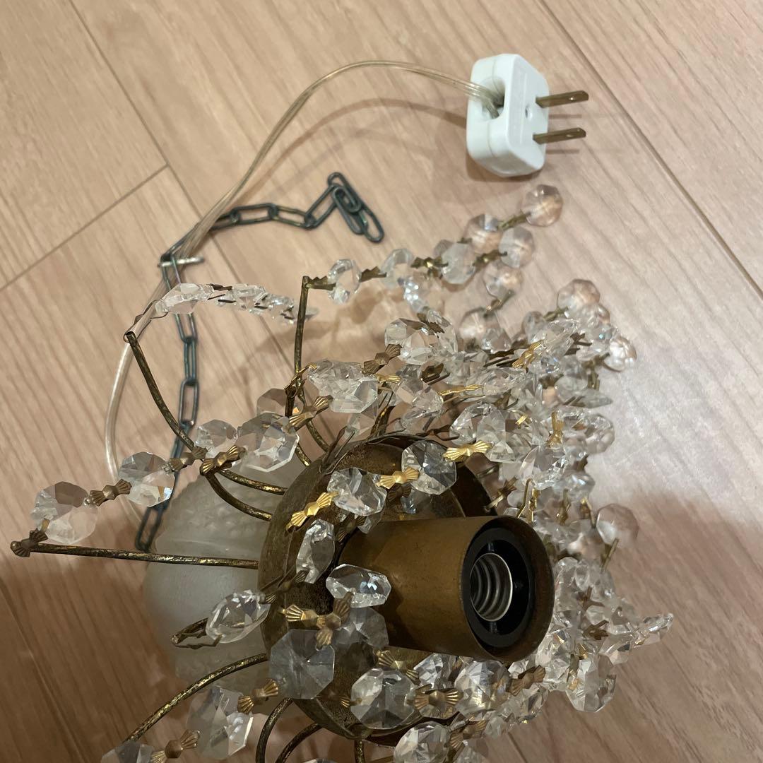 アンティーク　ミニシャンデリア