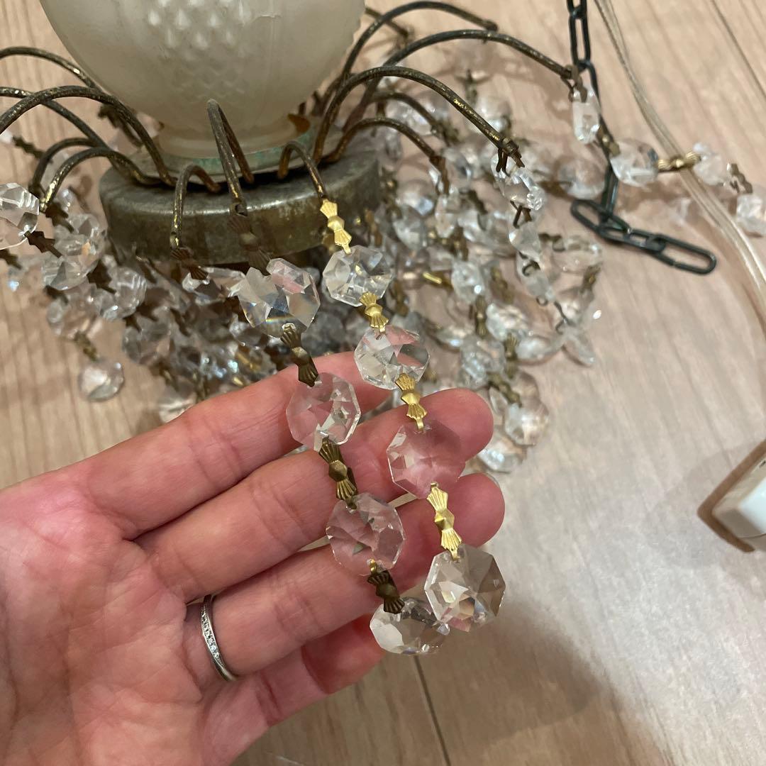 アンティーク　ミニシャンデリア