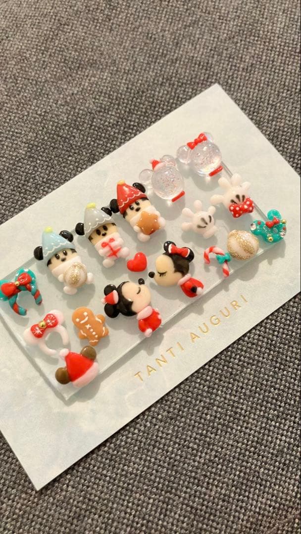 ネイルパーツ　クリスマス　オーダー　再開