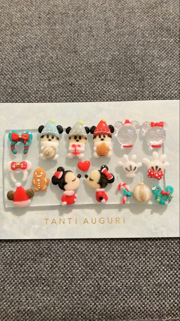 ネイルパーツ　クリスマス　オーダー　再開