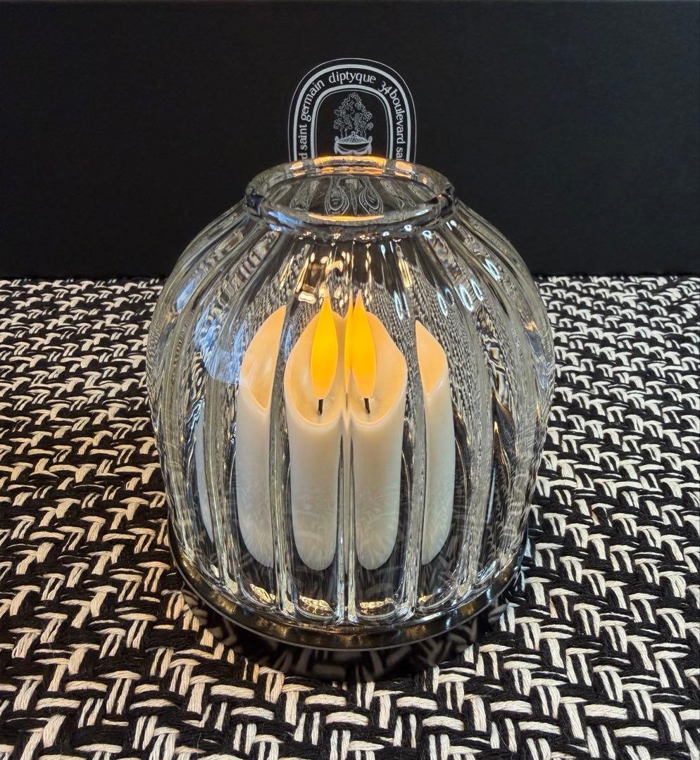 ディプティックキャンドルホルダー コートプラット(ミニ) キャンドル べ 35g