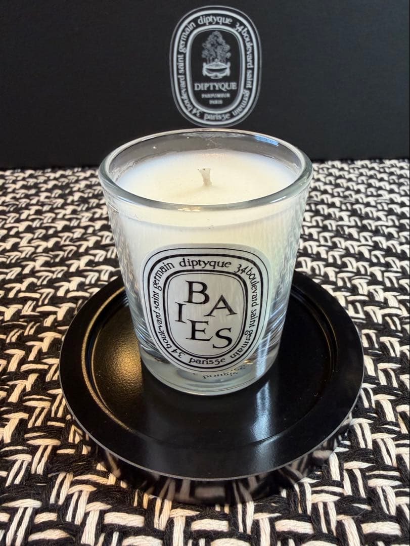 ディプティックキャンドルホルダー コートプラット(ミニ) キャンドル べ 35g