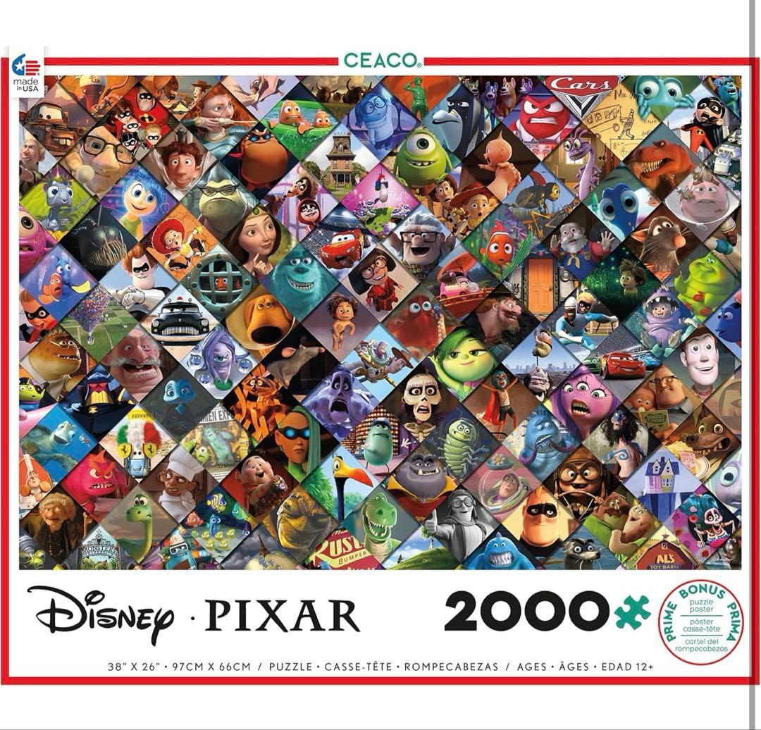 ピクサー パズル 2000ピース 海外