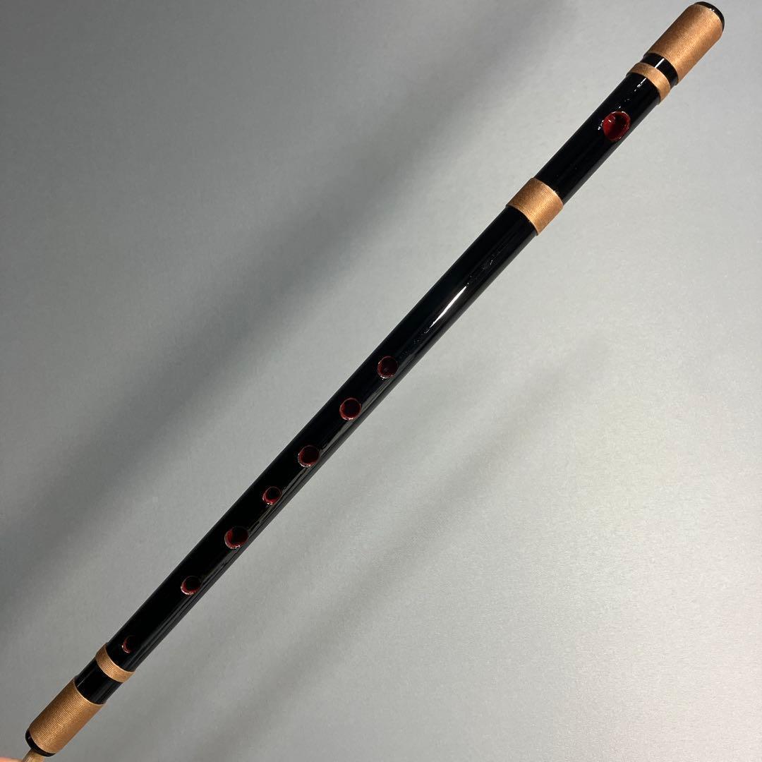 篠笛六本調子 B♭管】唄物 ドレミ調 天地糸巻 西洋音階 CMR6-143