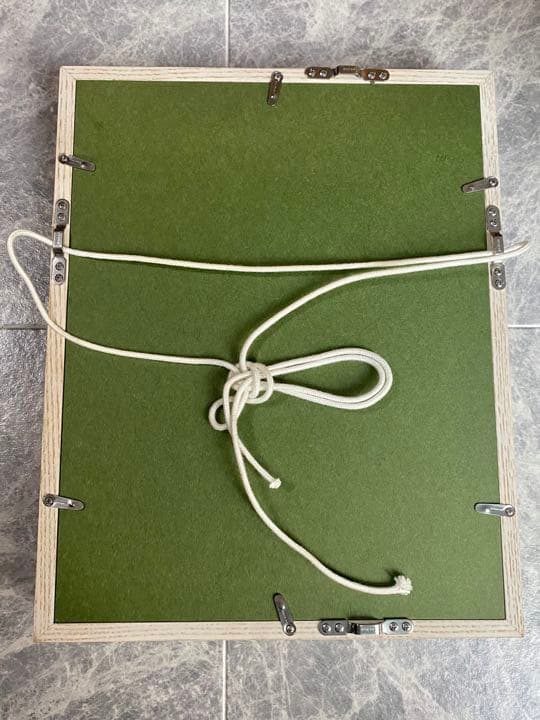 足田メロウ　原画　直筆サイン　絵画　希少　ペガサス　フラワー　額付き